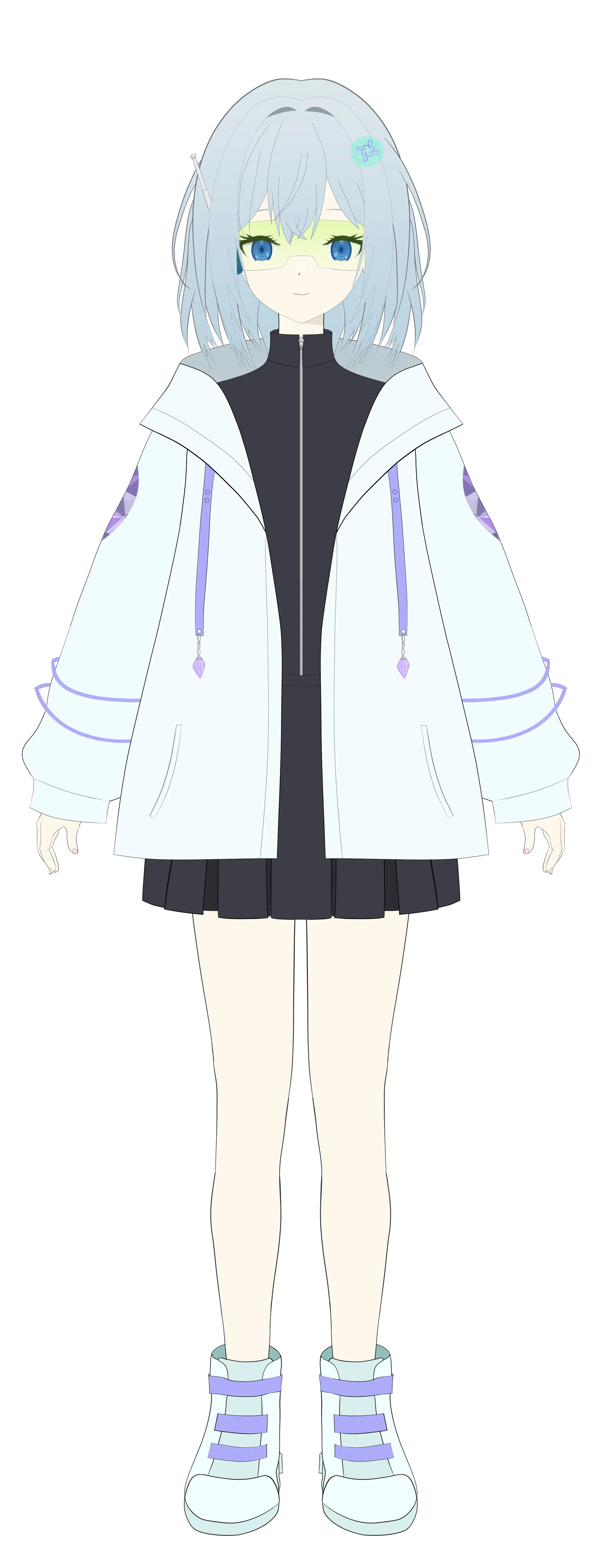 フィオの全身立ち絵